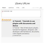 jQuery URLive