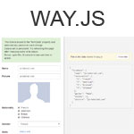 Way.js - Bind DOM elements to an in-memory datastore