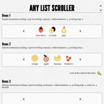ALS - Any List Scroller