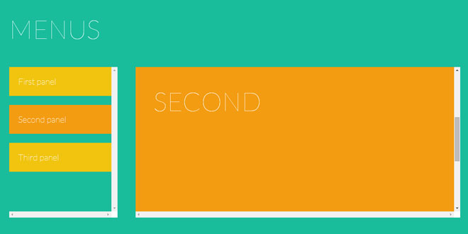jQuery PanelSnap