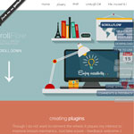 jQuery ScrollFlow Plugin