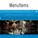 MenuItems - A refreshing approach to navigation