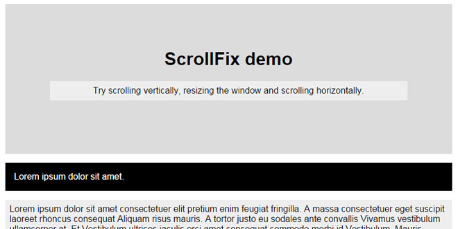 Js Tutorial jQuery Animation Scroll Plugin