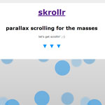 Skrollr - Parallax scrolling for the masses