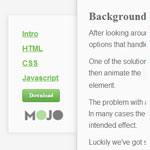stickyMojo - contained sticky sidebar
