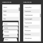 Stroll.js - CSS3 list scroll effects