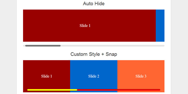 Swiper Scrollbar - Add eye-catching and responsive scrollbar