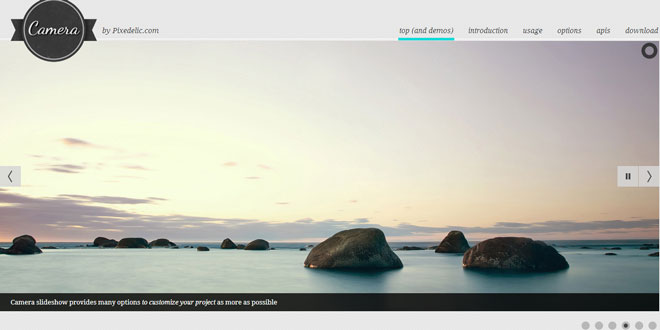 Camera - Free jQuery Slideshow