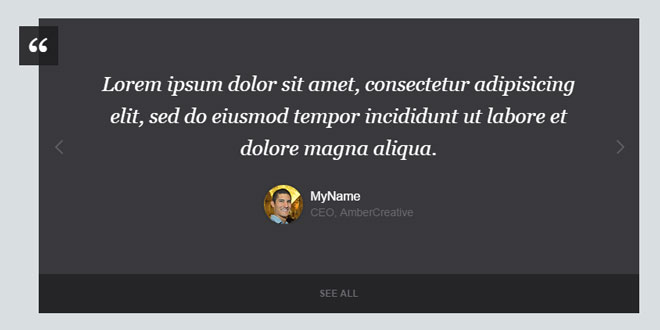 Client Testimonials Carousel