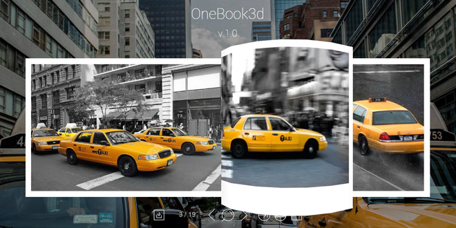 OneBook3d - Easily create an eye-catching presentation of your books