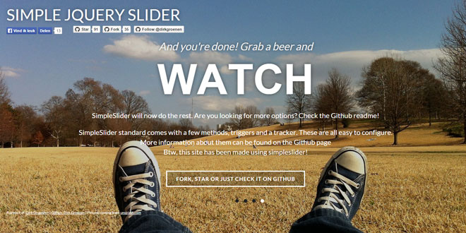 Simple jQuery slider