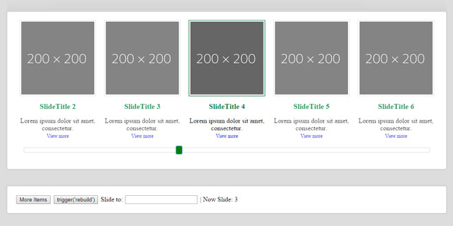 Slider Flow - Adaptive slider with scrolling navigation
