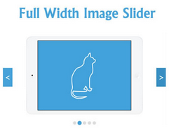 Full Width Image Slider