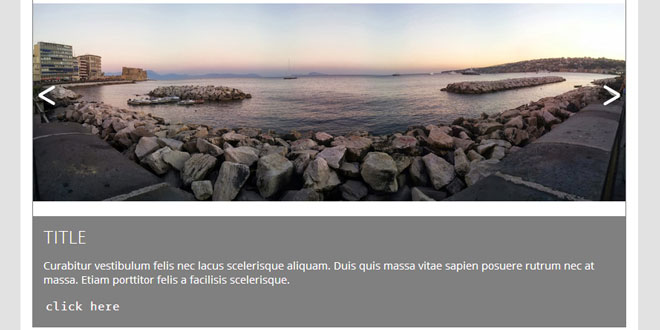 Figure slider - A responsive jQuery pictures slider