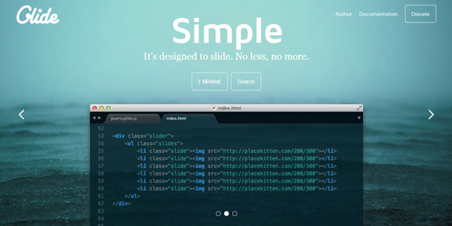 Glide.js - Responsive and touch-friendly jQuery slider