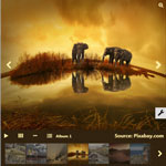 jgallery - jQuery photo gallery with albums and preloader