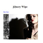 jQuery Wipe - Slideshow for wiping between frames