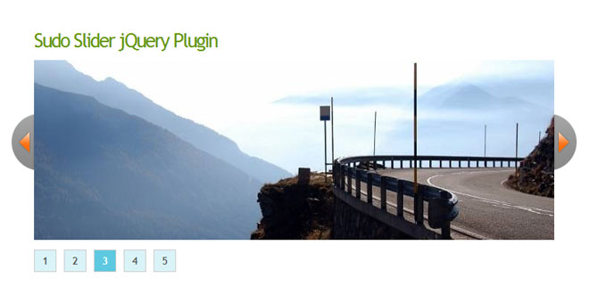 Sudo Slider - Versatile jQuery content slider