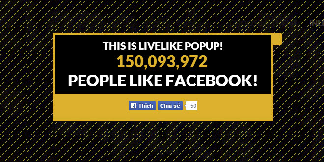 JQ.LiveLike – Facebook Like Counter plugin