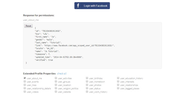 jQuery FBlogin - Adding Facebook Login To Your Web App