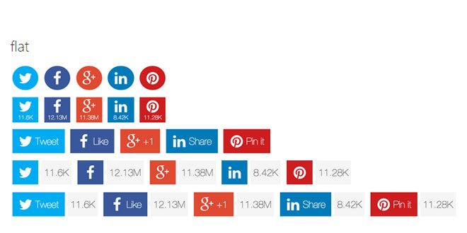 jsSocials - Social Network Sharing Plugin