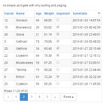 Watable - A swiss army jQuery table plugin