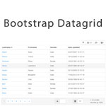 Bootstrap Datagrid (bs_grid) - A jQuery datagrid plugin