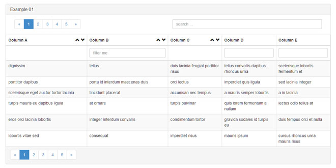DTable – Data Table