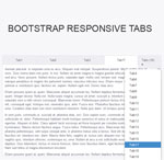 Bootstrap Responsive Tabs