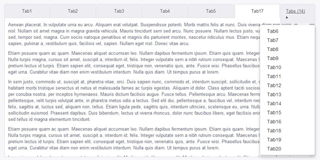 Bootstrap Responsive Tabs