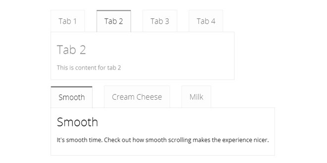 Hash Tabs
