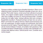 Responsive Tabs