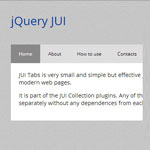 JUI Tabs