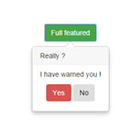 popconfirm - Simple action confirmation plugin
