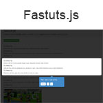Fastuts.js - Display quick tutorials for your application