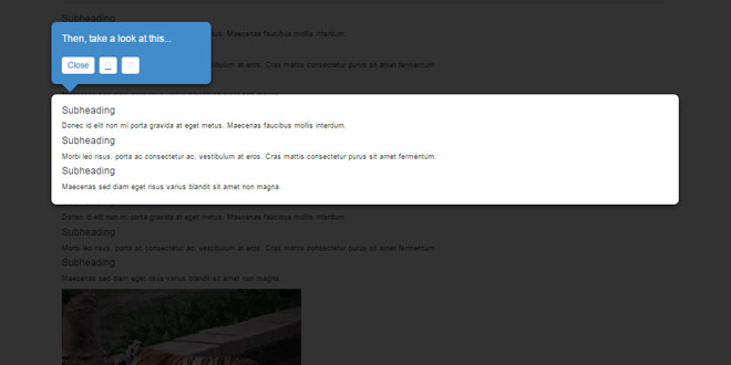 Fastuts.js - Display quick tutorials for your application