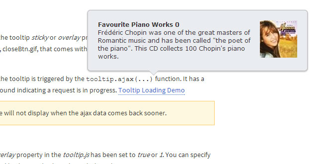 Javascript Tooltip