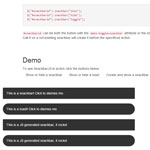 SnackbarJS - Create Material Design snackbars and toasts with ease