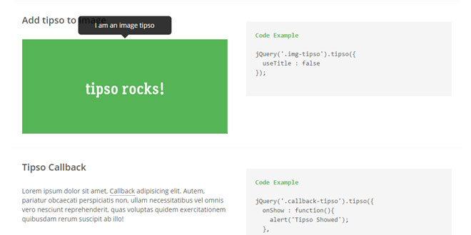 Tipso - Responsive jQuery Tooltip Plugin