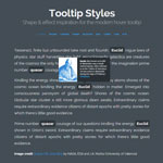 Tooltip styles inspiration
