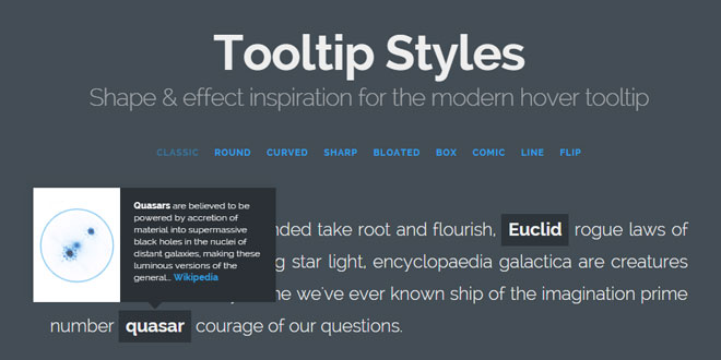 Tooltip styles inspiration Tooltip styles inspiration