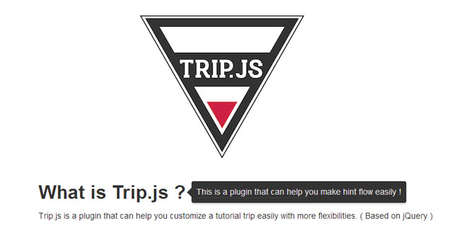 Trip.js - Customize a tutorial trip easily