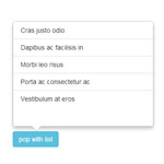 WebUI Popover