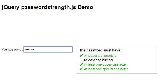 jquery passwordstrength.js