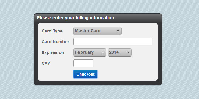 Smart Validate - jQuery credit card validation plugin